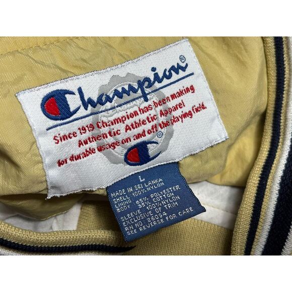 Vintage Champion AKC Jacket Mens Large Blue V Neck Pullover Windbreaker 90s Dog - Picture 3 of 6